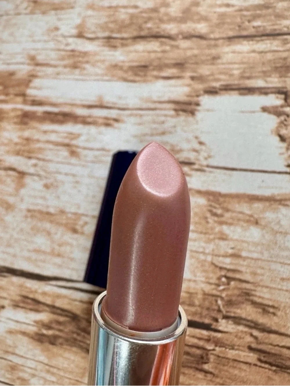 Estee Lauder MOCHA PINK Lipstick (Full Size) navy tube retired